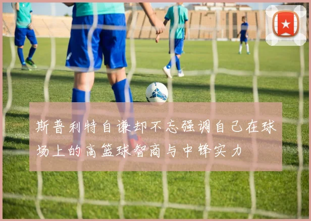 斯普利特自谦却不忘强调自己在球场上的高篮球智商与中锋实力